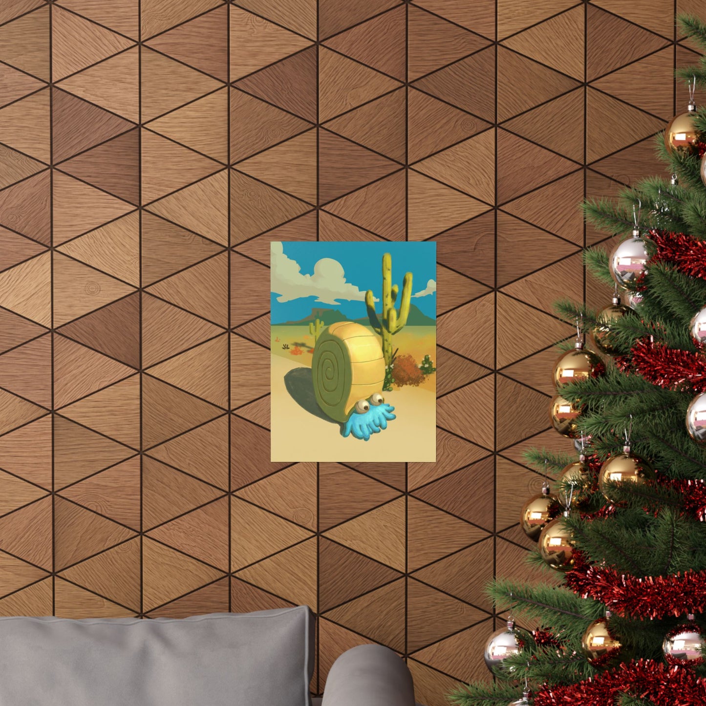 Desert Hermit Crab Poster