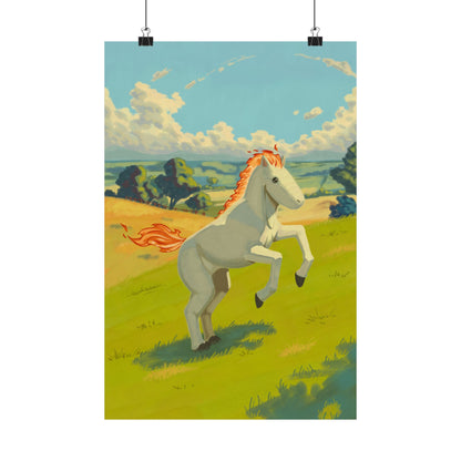 Pony Meadow Poster