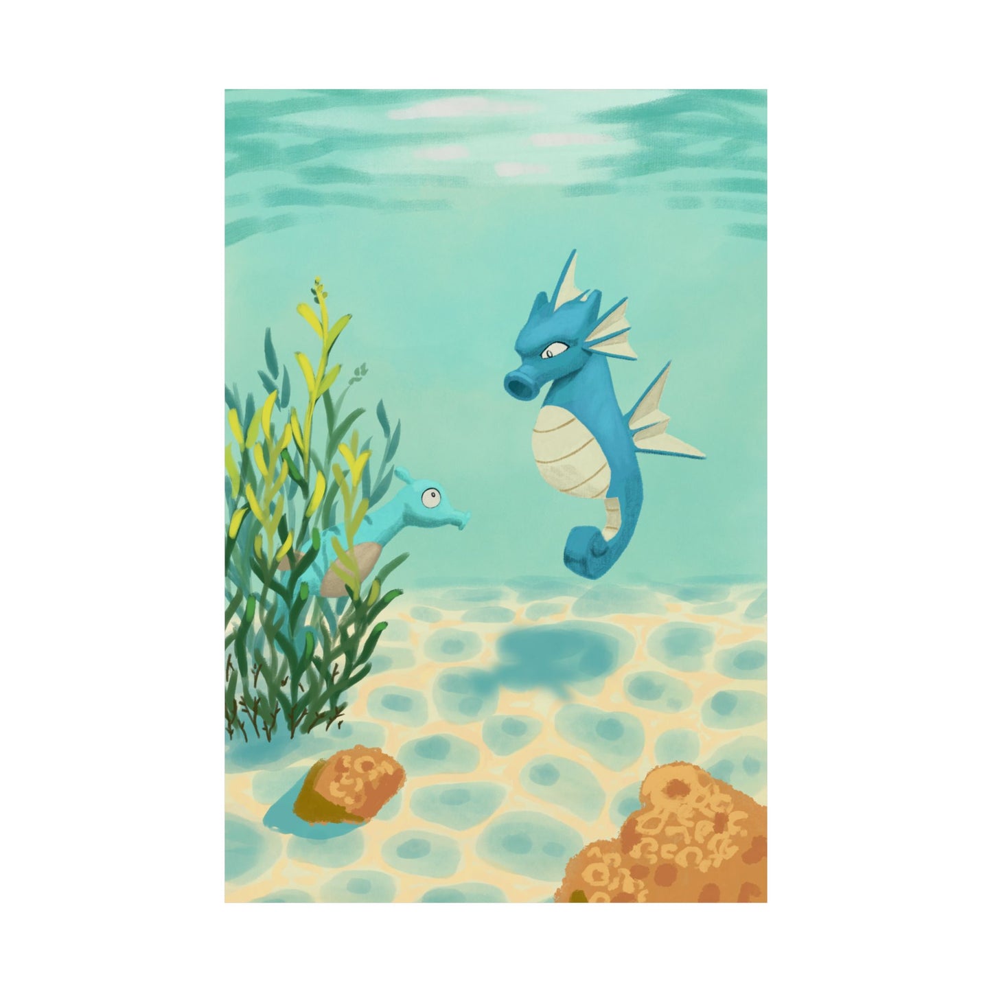 Sea Dragon Matte Poster