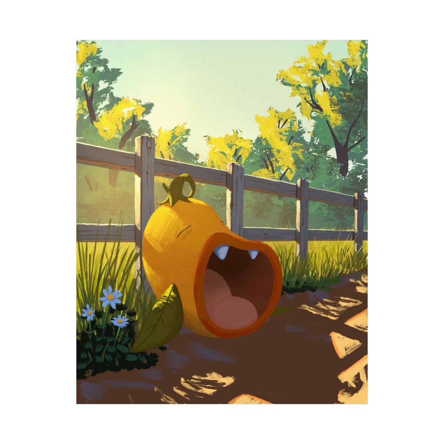 Sleeping Flower Poster