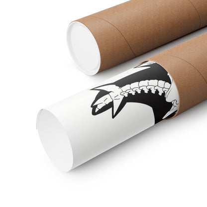Skeletal Kaiju Poster