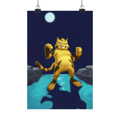 Moonlit Mischief Cat