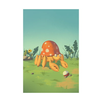 Mushroom Hermit Crab