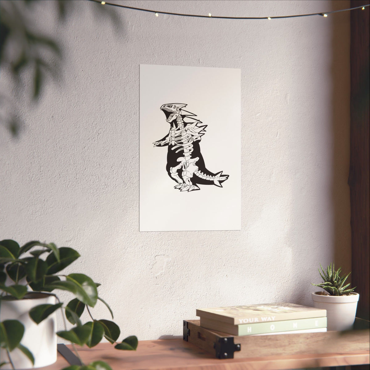 Skeletal Kaiju Poster