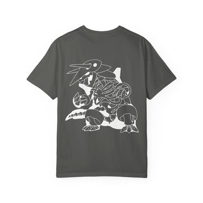 Dark Wash - Kaiju Metal Bones - Adult Unisex T-Shirt