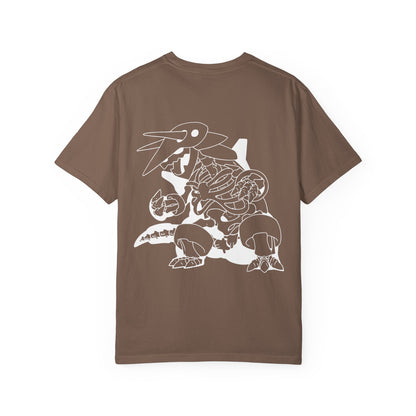Dark Wash - Kaiju Metal Bones - Adult Unisex T-Shirt
