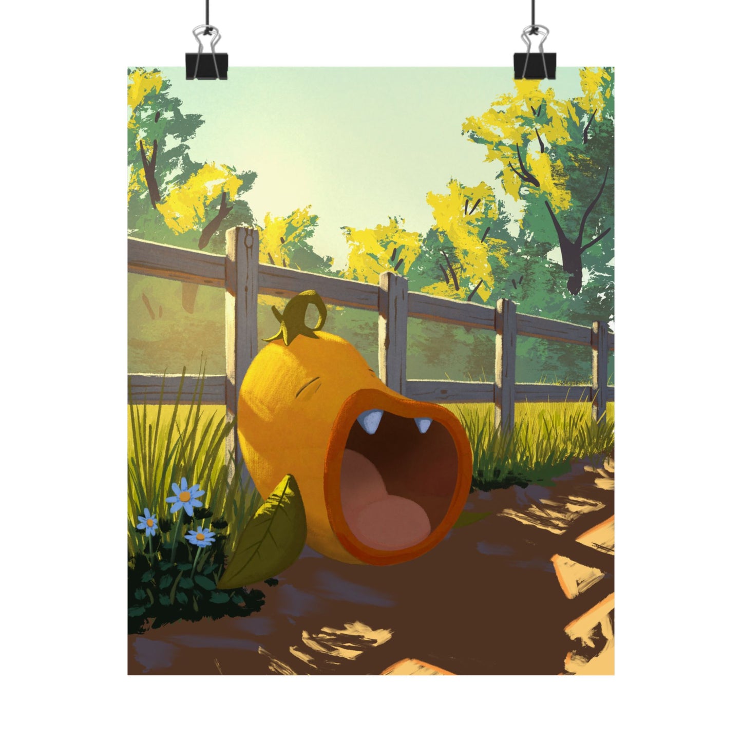Sleeping Flower Poster