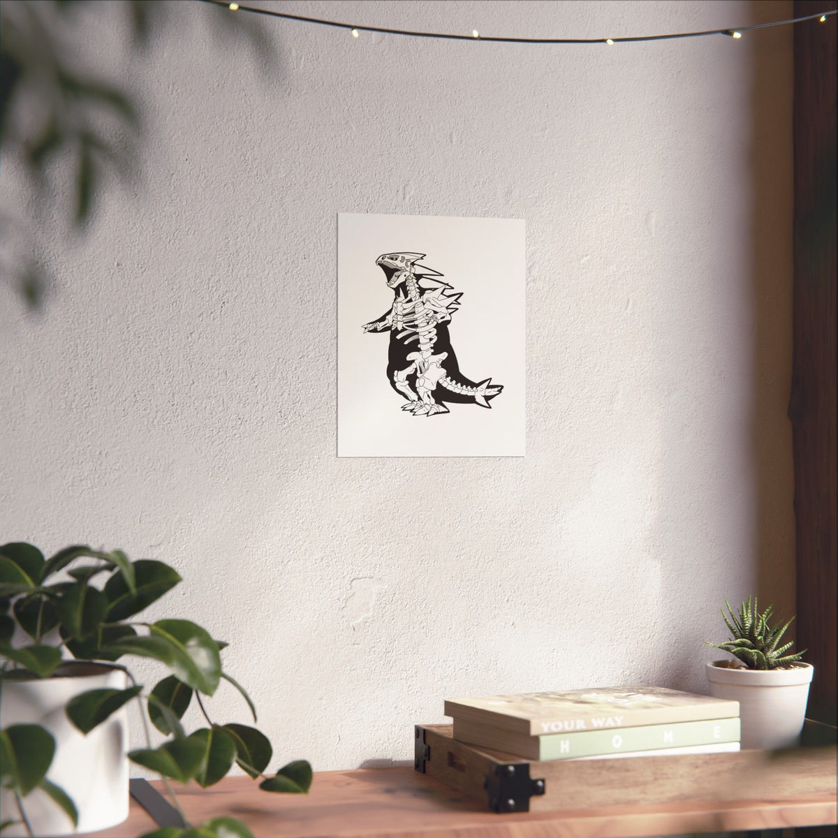 Skeletal Kaiju Poster