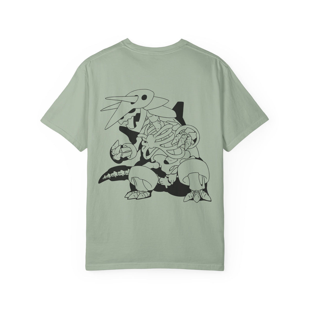 Light Wash - Kaiju Metal Bones - Adult Unisex T-Shirt