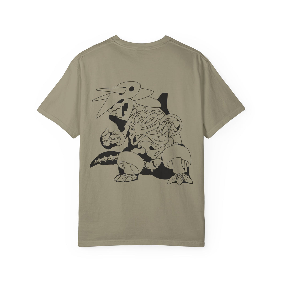 Light Wash - Kaiju Metal Bones - Adult Unisex T-Shirt