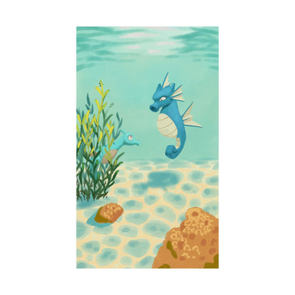 Sea Dragon Matte Poster
