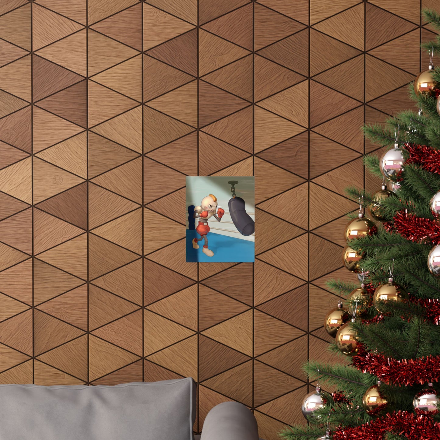 Boxing Robot Poster