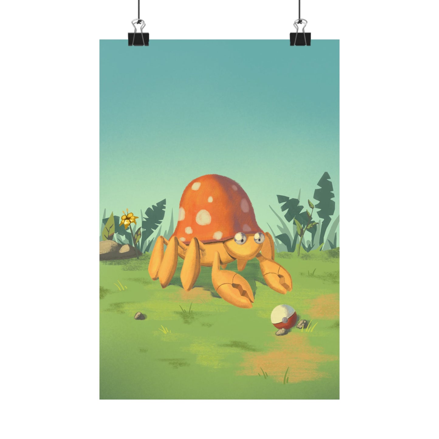 Mushroom Hermit Crab