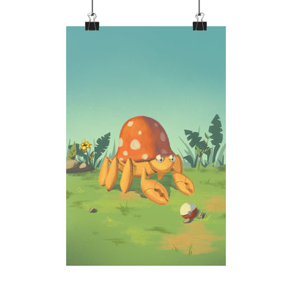 Mushroom Hermit Crab