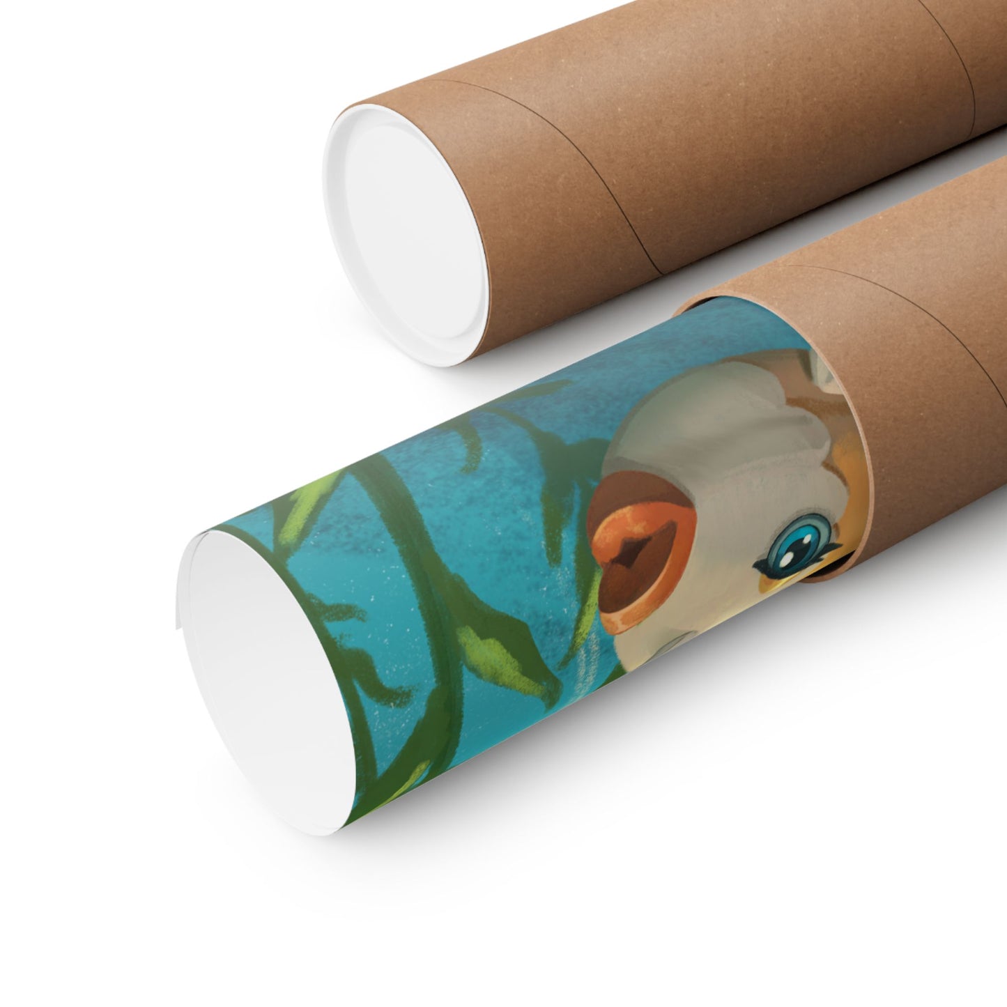 Cute Narwhal Fish Poster