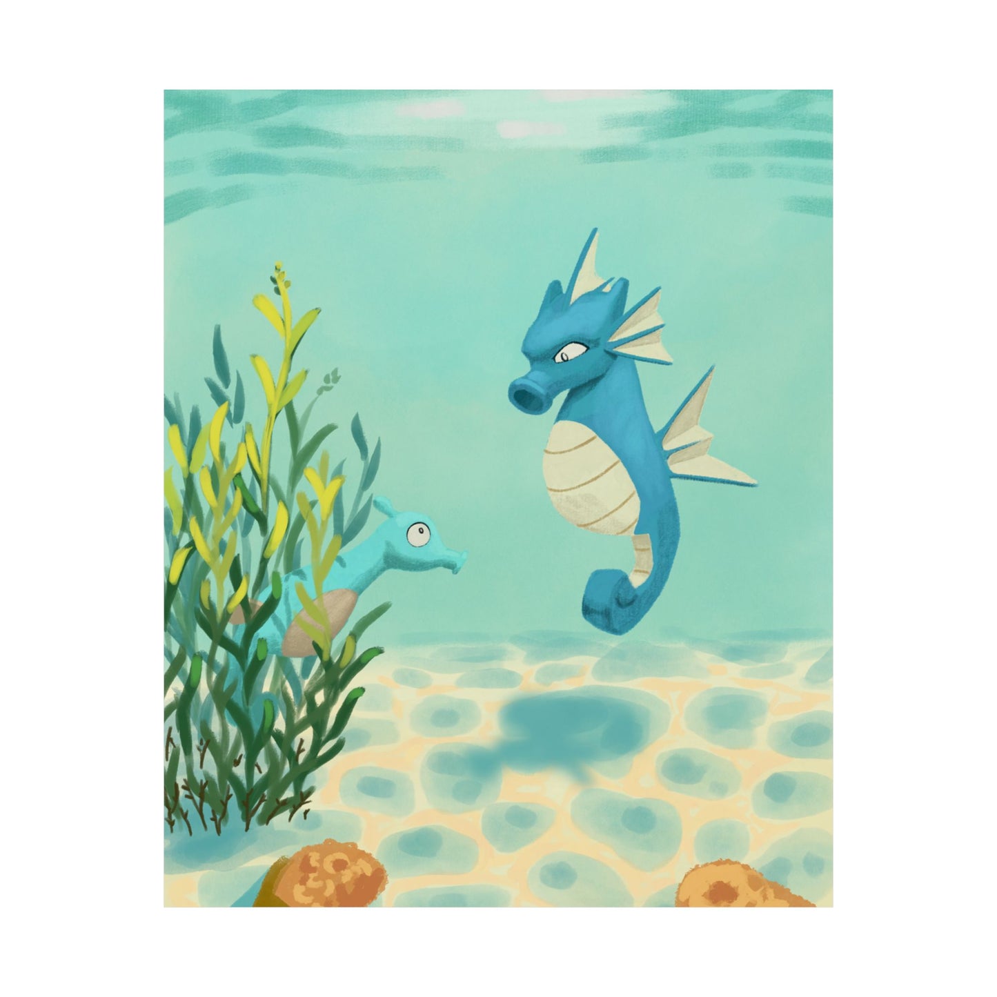 Sea Dragon Matte Poster