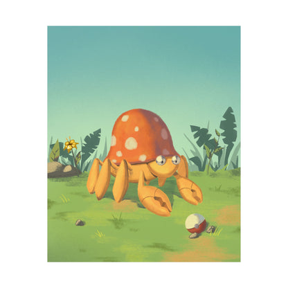 Mushroom Hermit Crab