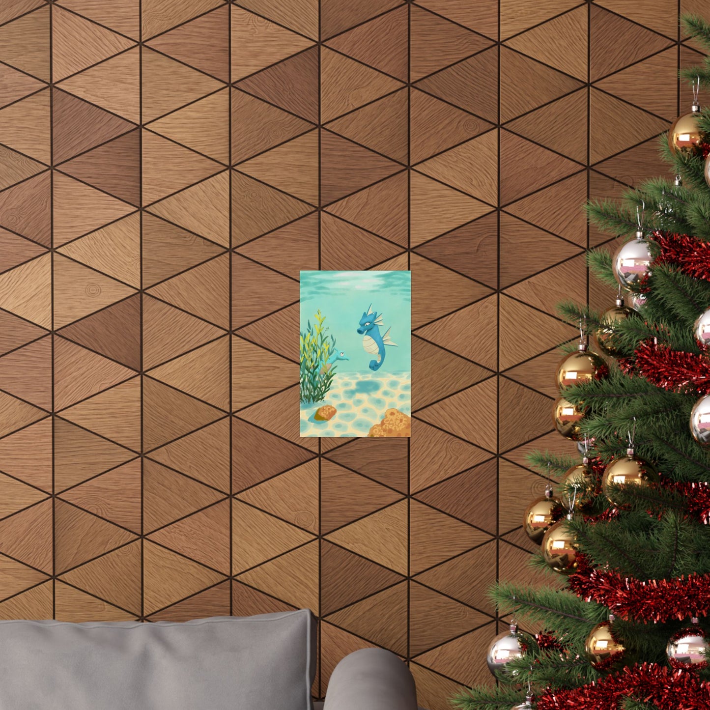 Sea Dragon Matte Poster