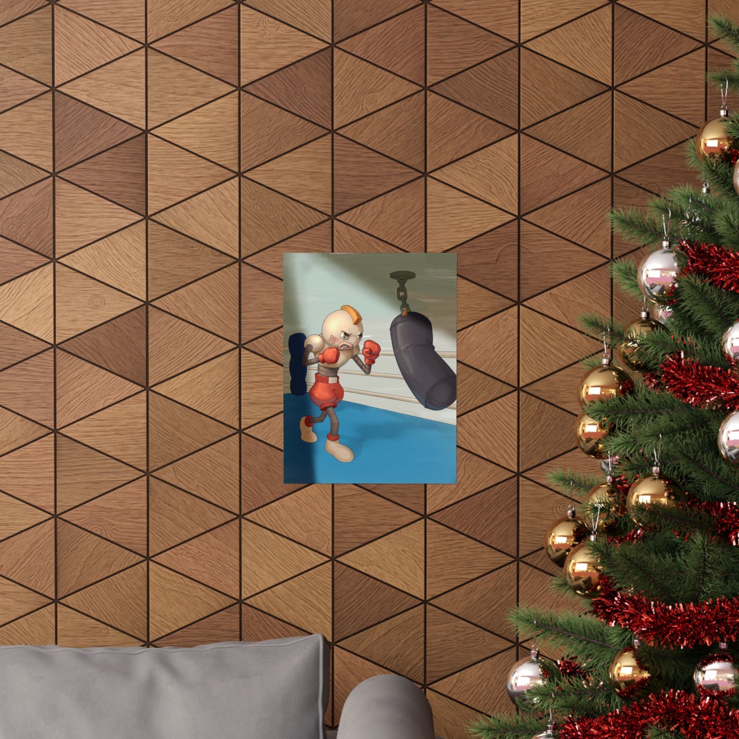 Boxing Robot Poster