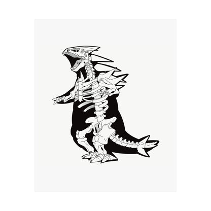Skeletal Kaiju Poster