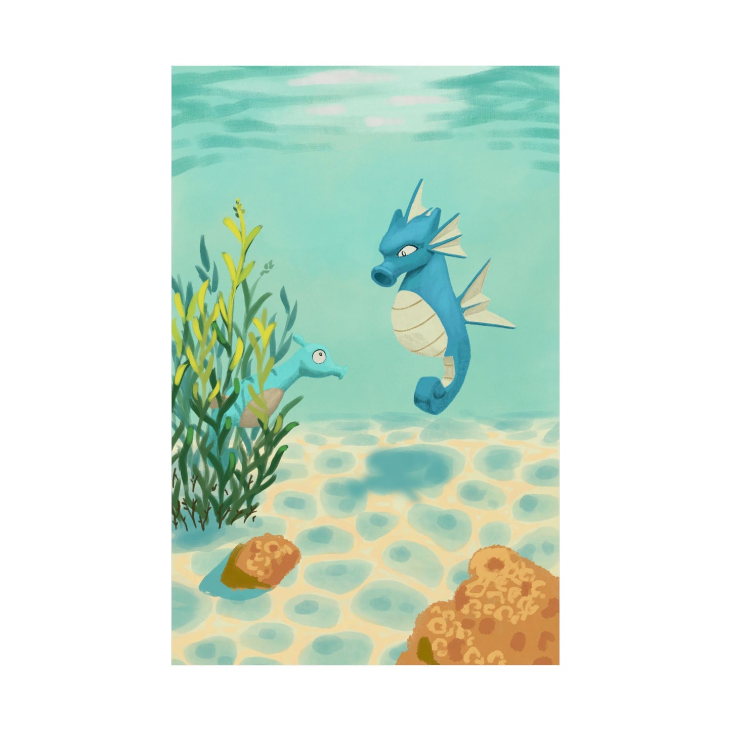 Sea Dragon Matte Poster