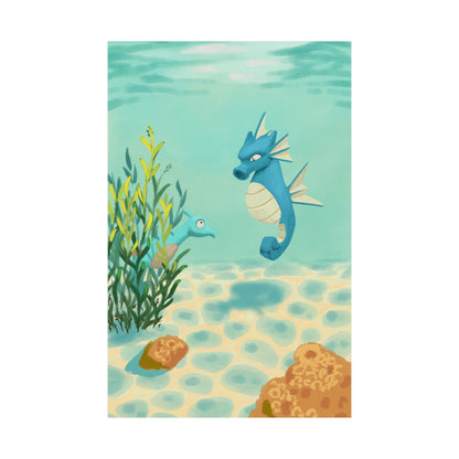 Sea Dragon Matte Poster