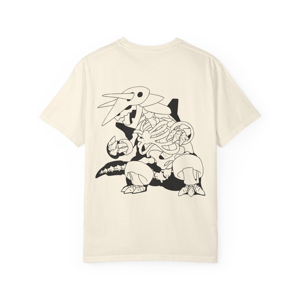 Light Wash - Kaiju Metal Bones - Adult Unisex T-Shirt