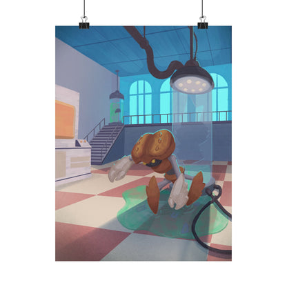 Kabutony Robot Lab Poster