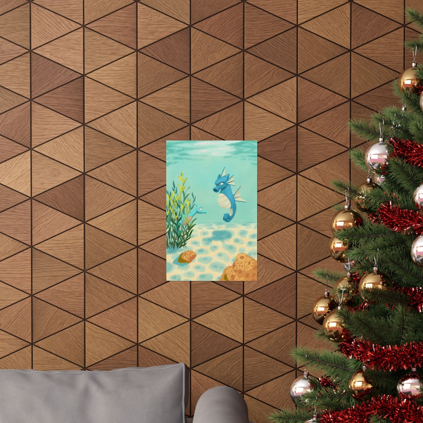 Sea Dragon Matte Poster