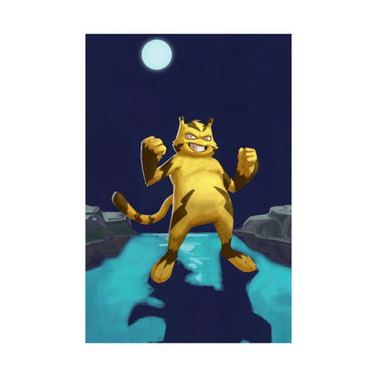 Moonlit Mischief Cat