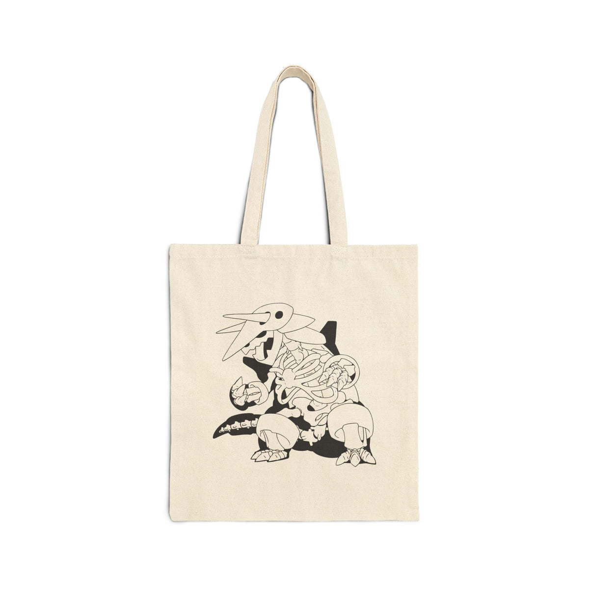Light Wash - Kaiju Metal Bones Tote