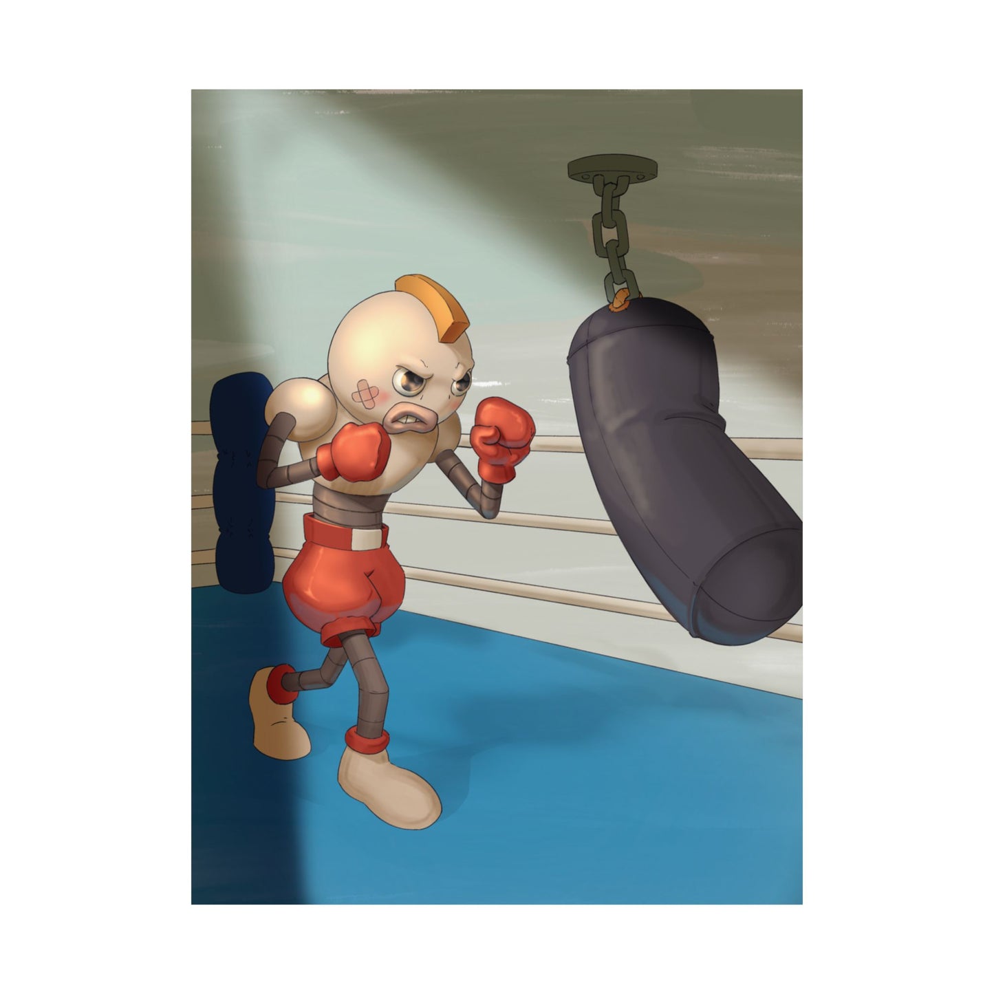 Boxing Robot Poster