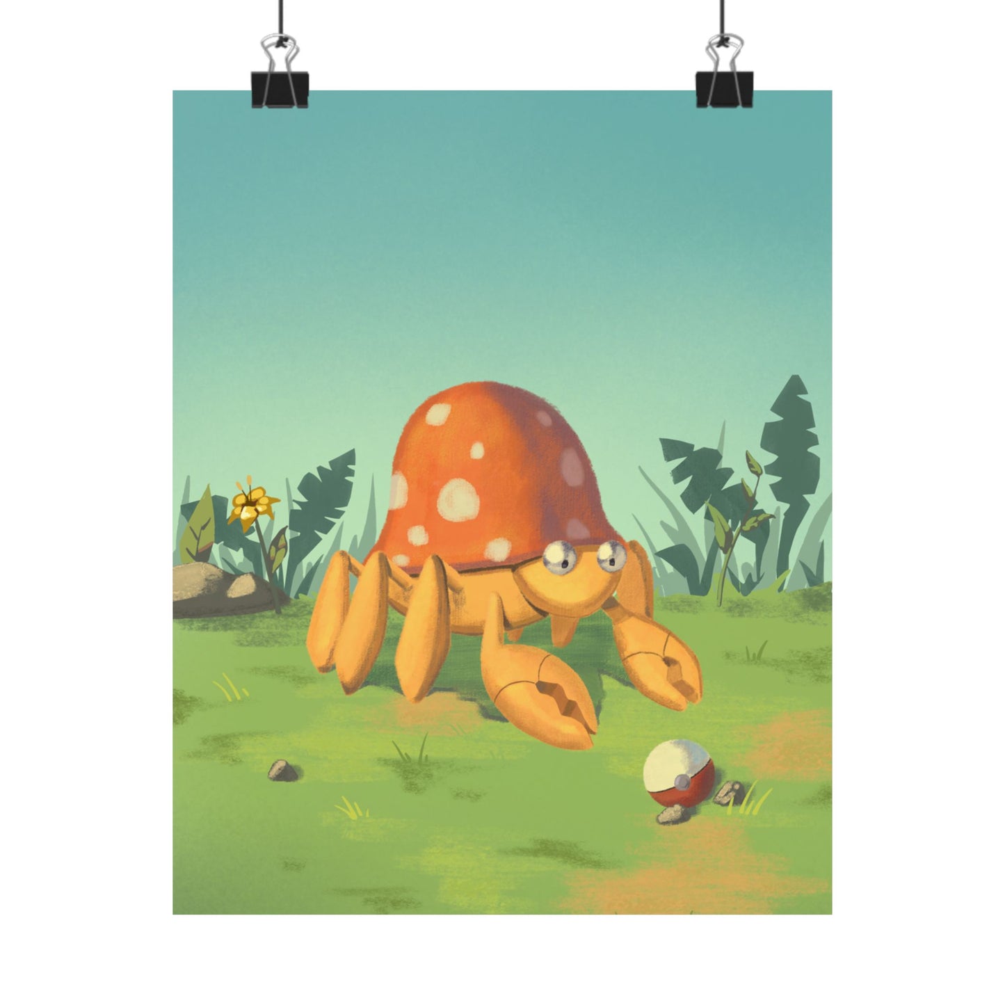 Mushroom Hermit Crab