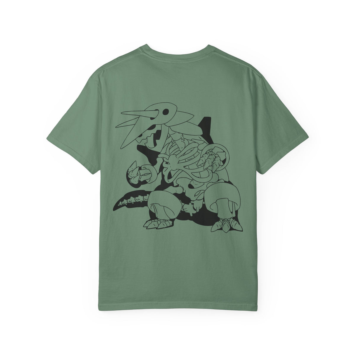 Light Wash - Kaiju Metal Bones - Adult Unisex T-Shirt