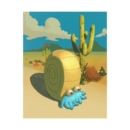 Desert Hermit Crab Poster