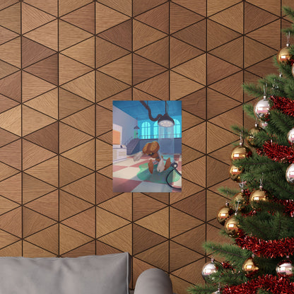 Kabutony Robot Lab Poster