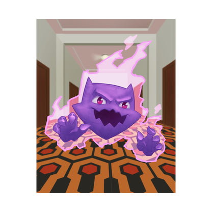 Spooky Ghost Haunted Hallway Poster