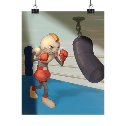 Boxing Robot Poster
