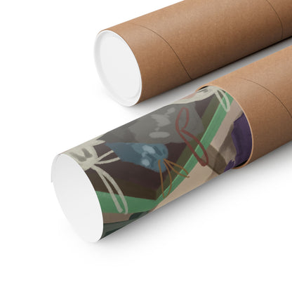 Urban Grape Monster Matte Poster