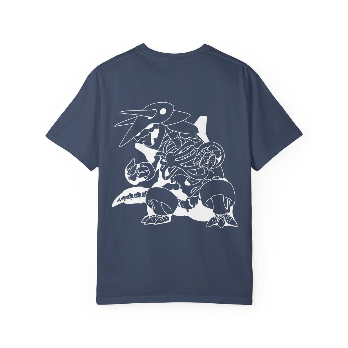 Dark Wash - Kaiju Metal Bones - Adult Unisex T-Shirt