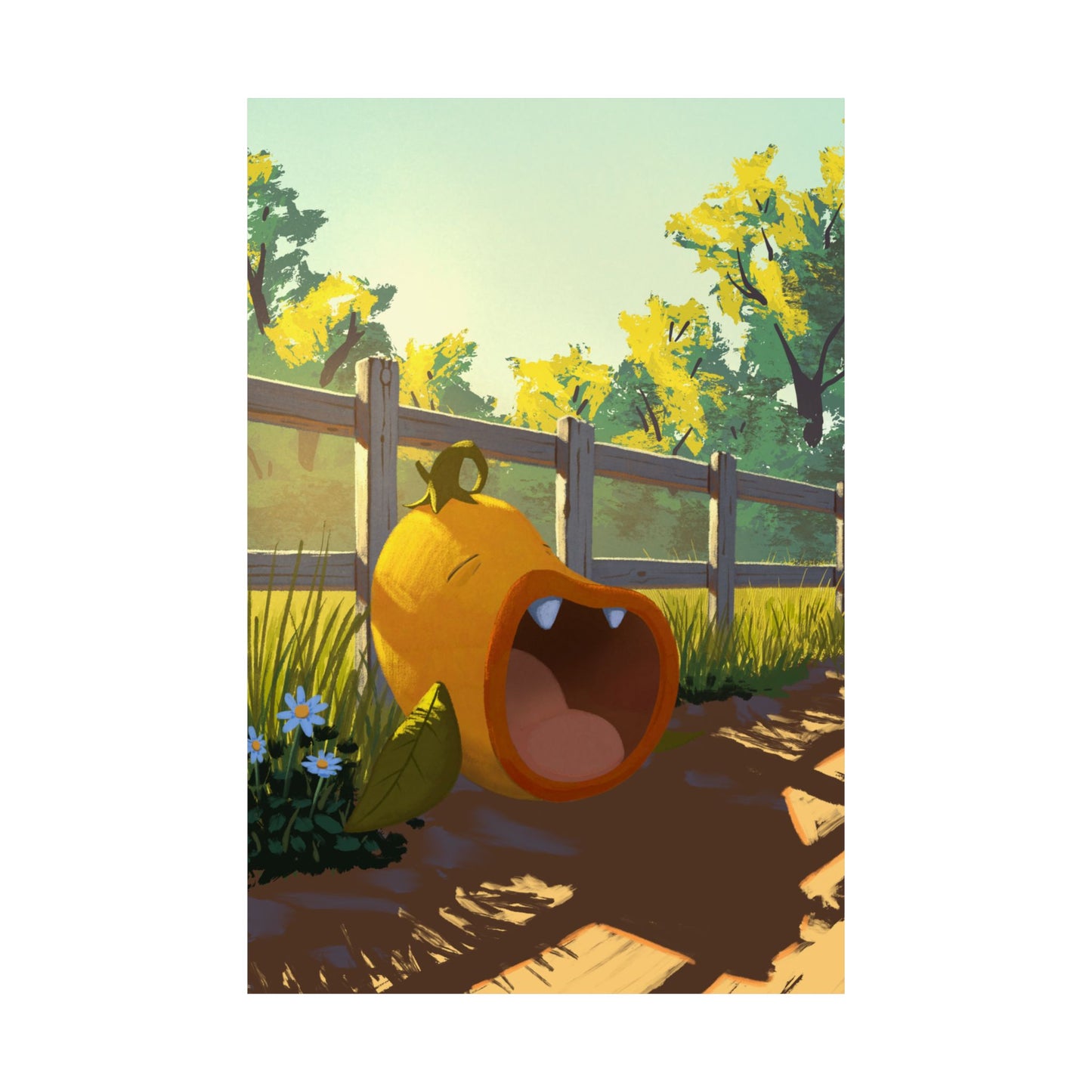 Sleeping Flower Poster