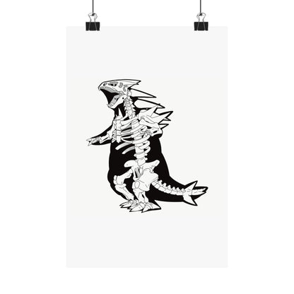 Skeletal Kaiju Poster