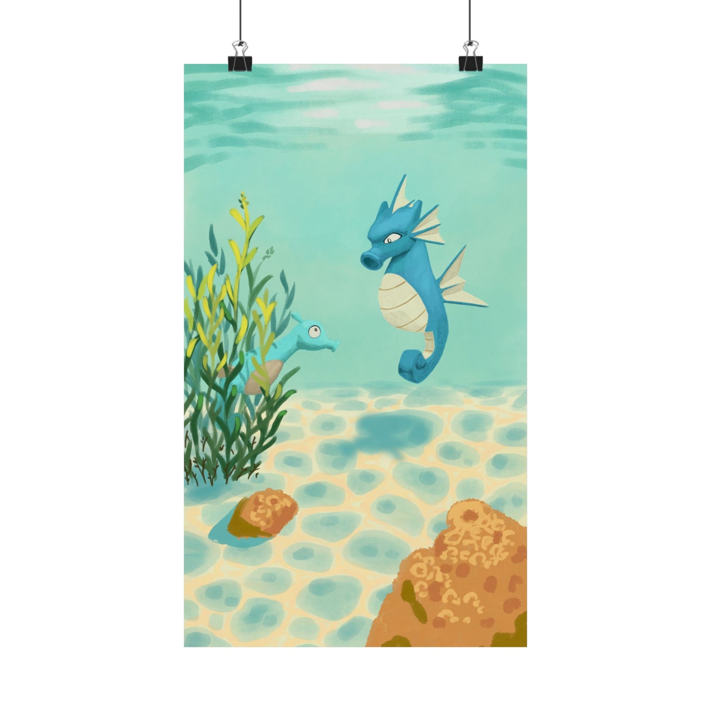 Sea Dragon Matte Poster