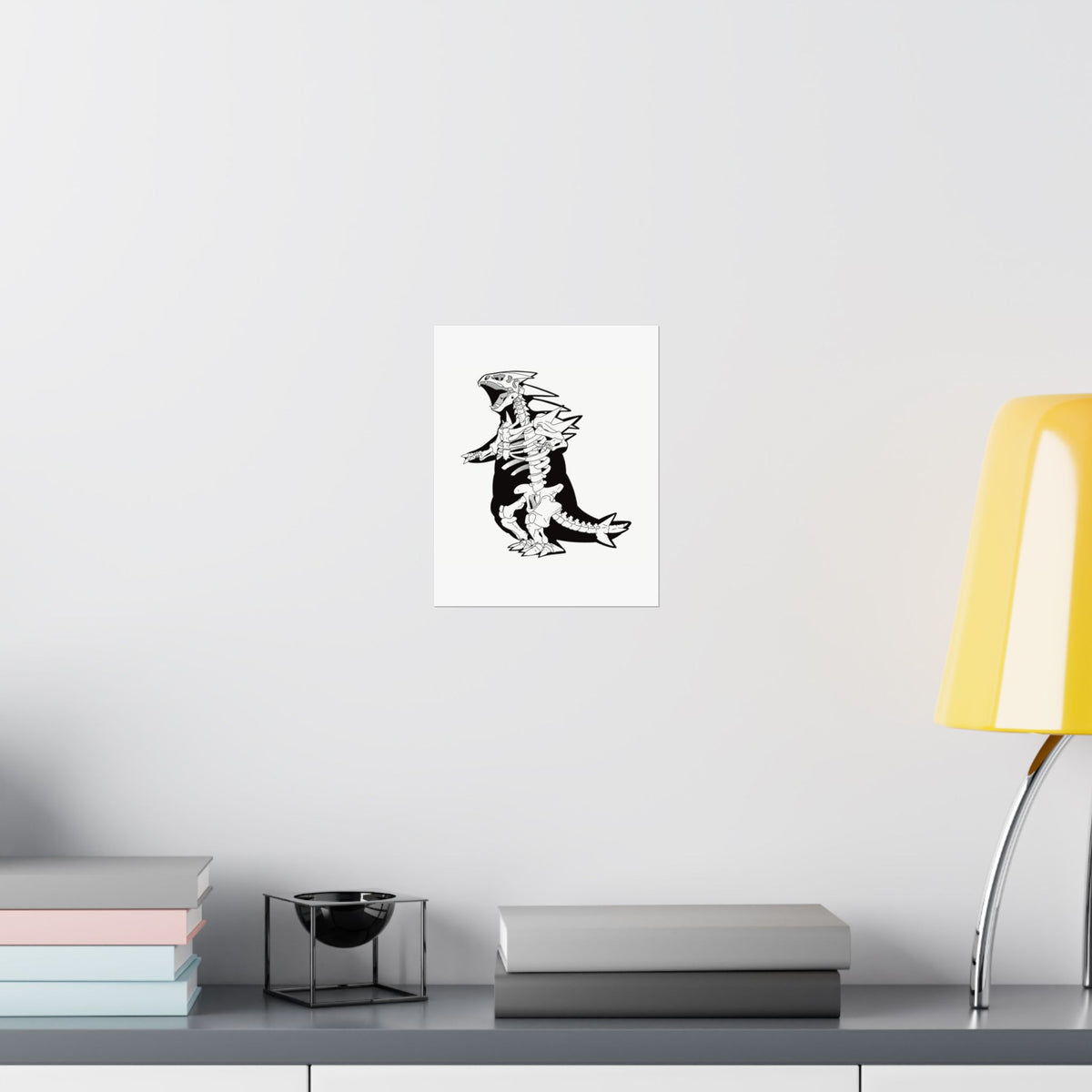 Skeletal Kaiju Poster