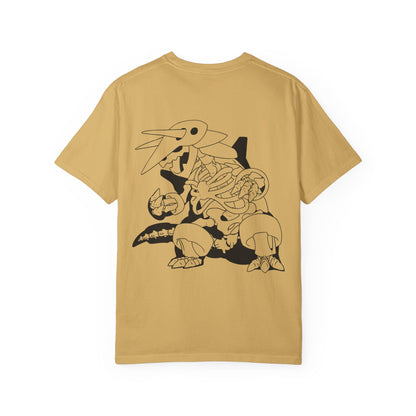 Light Wash - Kaiju Metal Bones - Adult Unisex T-Shirt