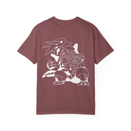 Dark Wash - Kaiju Metal Bones - Adult Unisex T-Shirt