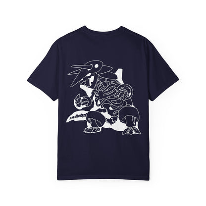 Dark Wash - Kaiju Metal Bones - Adult Unisex T-Shirt