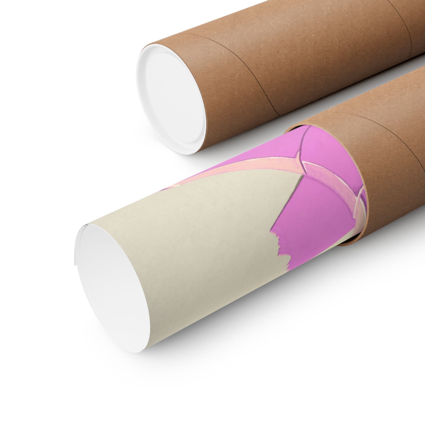 Cute Pink Banana Poster