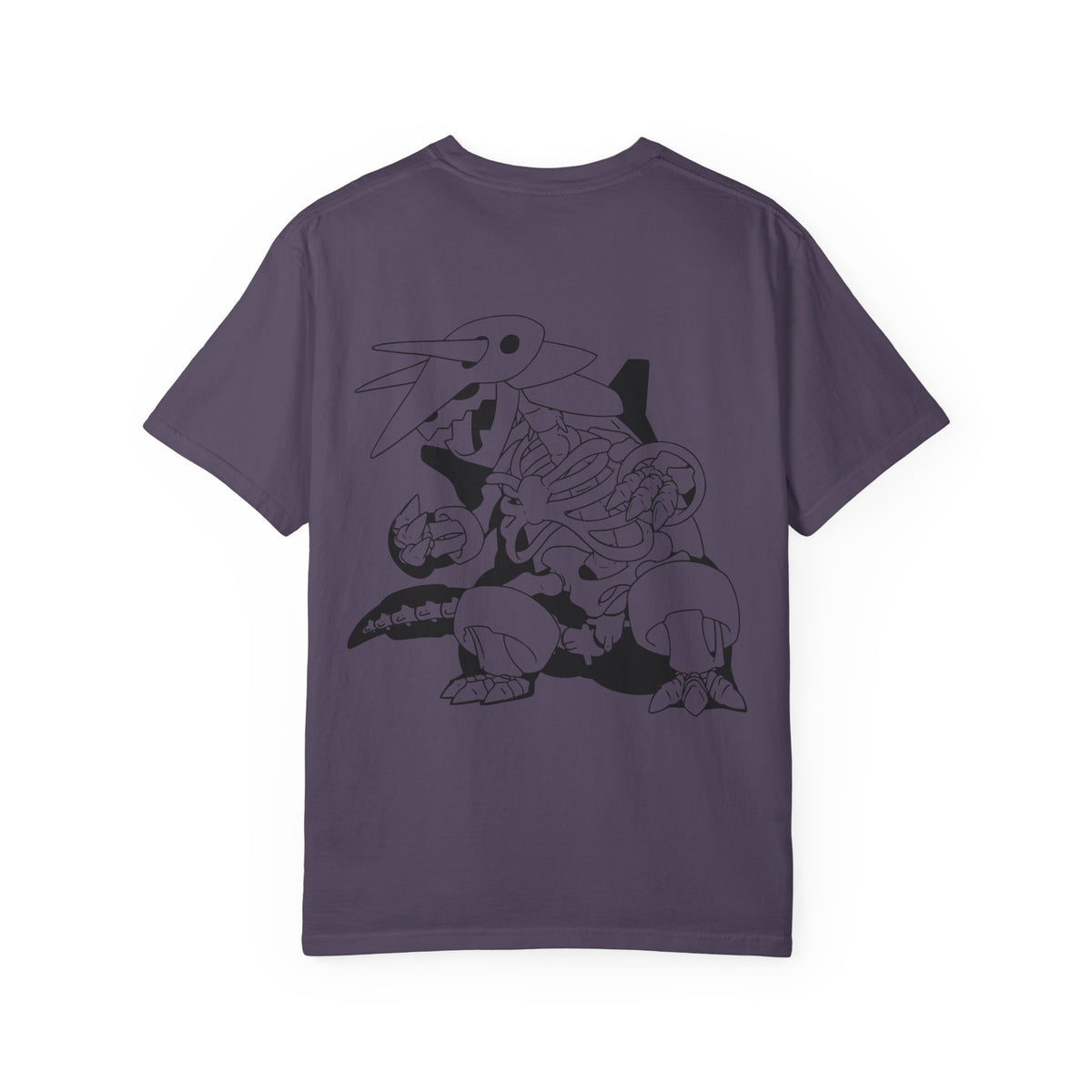Light Wash - Kaiju Metal Bones - Adult Unisex T-Shirt