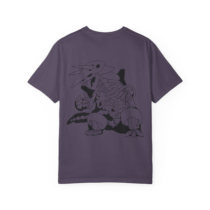 Light Wash - Kaiju Metal Bones - Adult Unisex T-Shirt